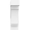 Ekena Millwork Standard Imperial Architectural Grade PVC Bracket With Block Ends, 5"W x 14"D x 18"H BKTP05X14X18IMP05 - alternate 4
